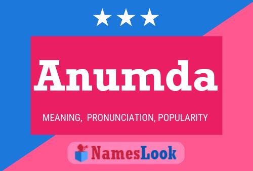 ملصق اسم Anumda