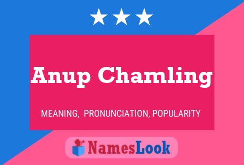 ملصق اسم Anup Chamling