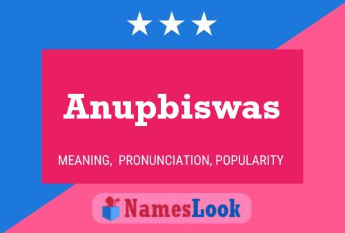 ملصق اسم Anupbiswas