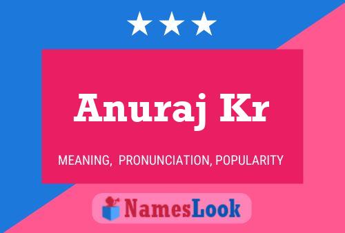 ملصق اسم Anuraj Kr