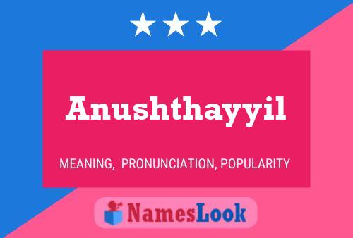 ملصق اسم Anushthayyil