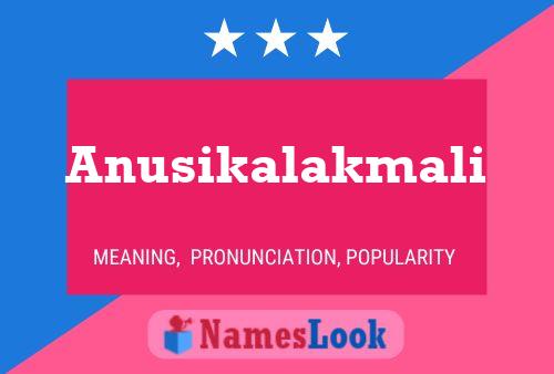 ملصق اسم Anusikalakmali