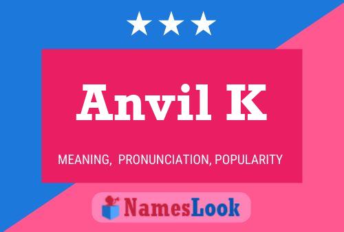 ملصق اسم Anvil K