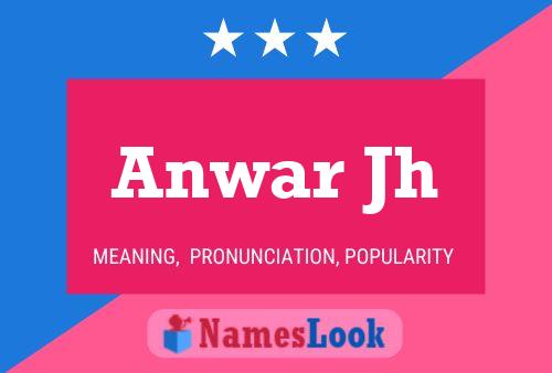 ملصق اسم Anwar Jh