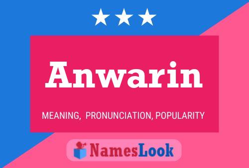 ملصق اسم Anwarin