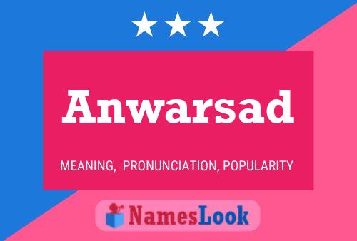 ملصق اسم Anwarsad