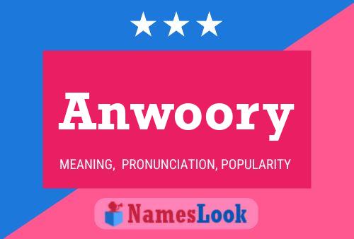 ملصق اسم Anwoory