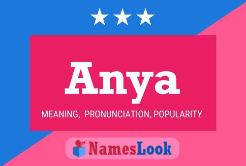 ملصق اسم Anya