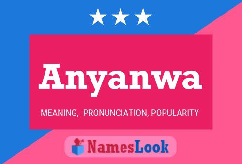 ملصق اسم Anyanwa