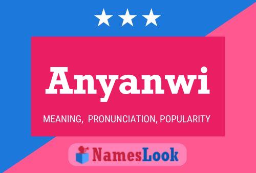 ملصق اسم Anyanwi