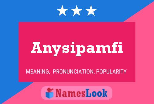 ملصق اسم Anysipamfi