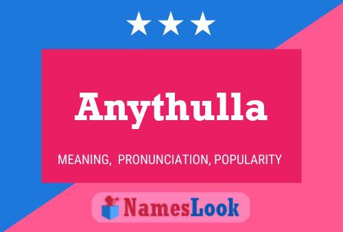 ملصق اسم Anythulla