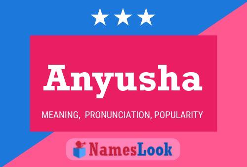 ملصق اسم Anyusha