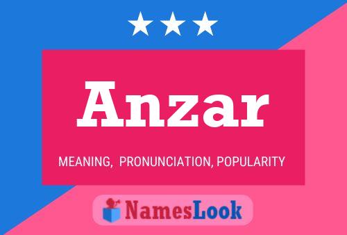 ملصق اسم Anzar