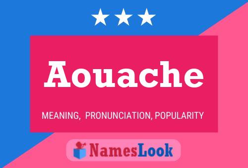 ملصق اسم Aouache