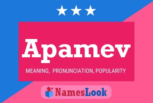 ملصق اسم Apamev