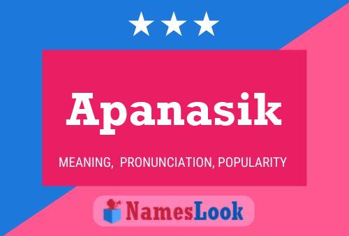 ملصق اسم Apanasik