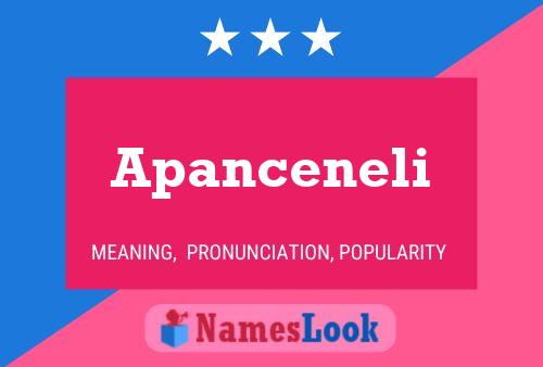 ملصق اسم Apanceneli