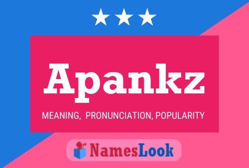 ملصق اسم Apankz