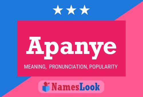 ملصق اسم Apanye