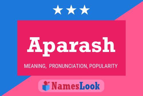 ملصق اسم Aparash