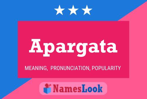 ملصق اسم Apargata