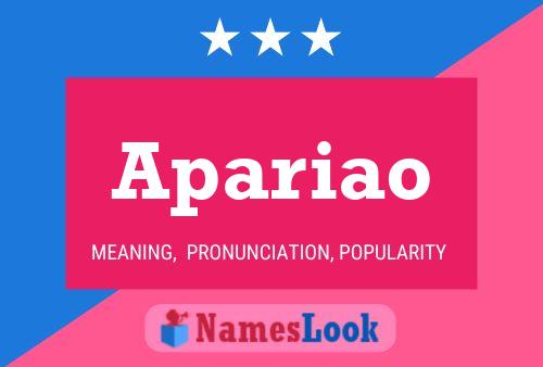 ملصق اسم Apariao