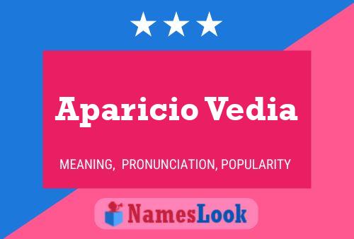 ملصق اسم Aparicio Vedia