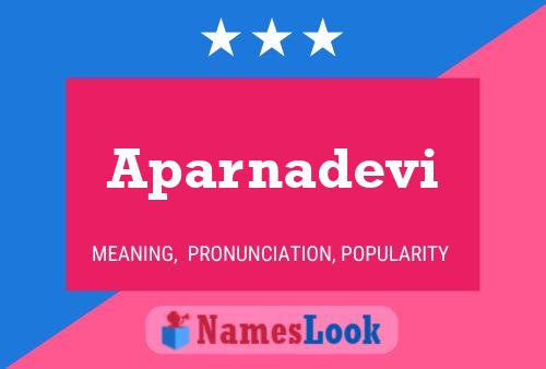 ملصق اسم Aparnadevi