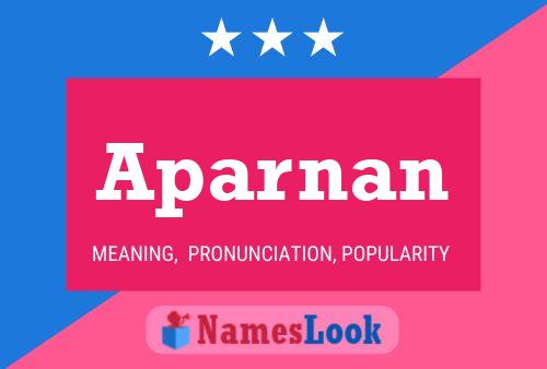 ملصق اسم Aparnan