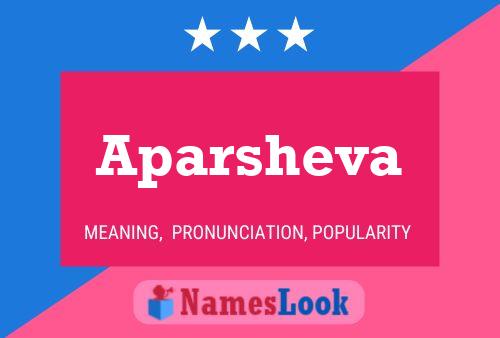 ملصق اسم Aparsheva