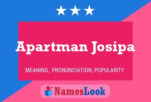 ملصق اسم Apartman Josipa