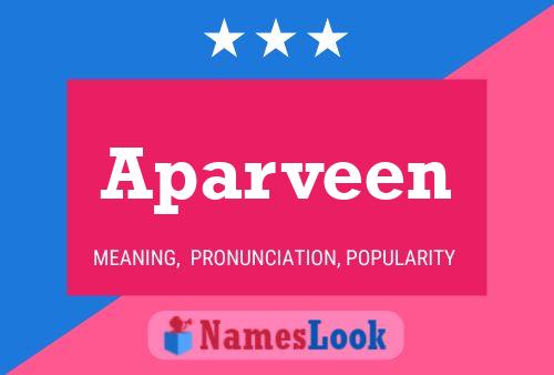 ملصق اسم Aparveen