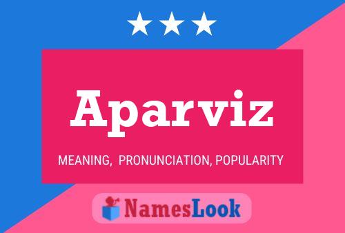 ملصق اسم Aparviz