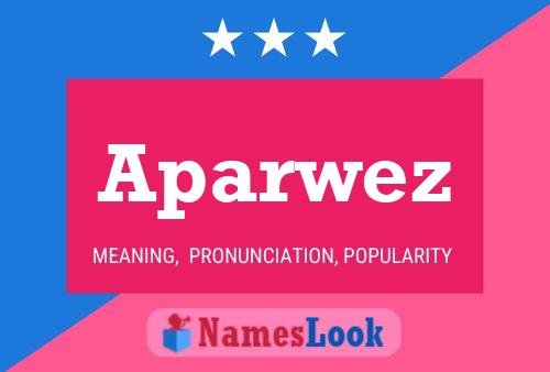 ملصق اسم Aparwez