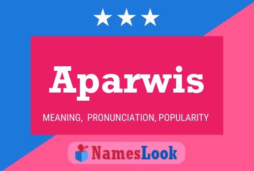 ملصق اسم Aparwis