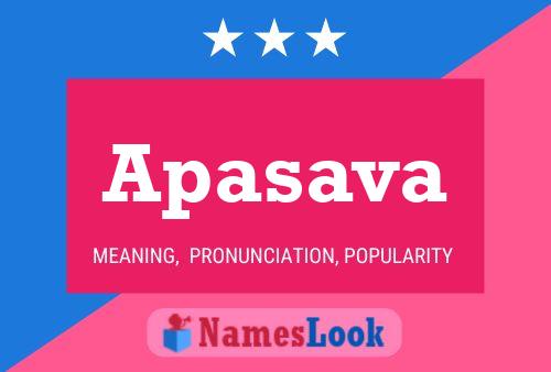 ملصق اسم Apasava