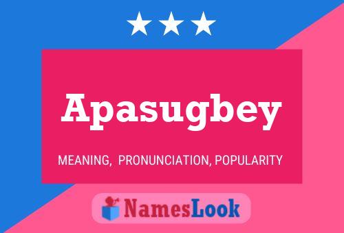 ملصق اسم Apasugbey