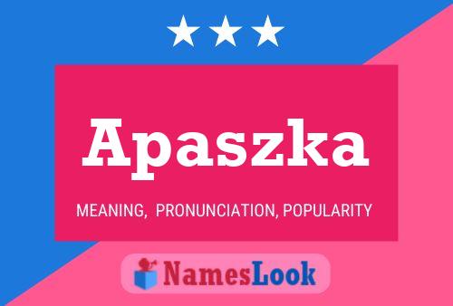 ملصق اسم Apaszka