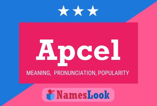 ملصق اسم Apcel