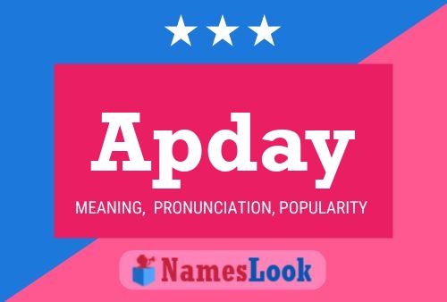 ملصق اسم Apday