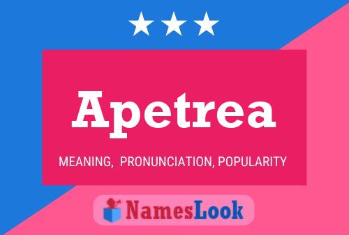 ملصق اسم Apetrea