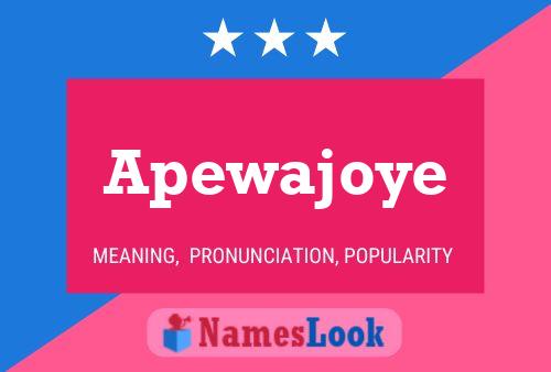 ملصق اسم Apewajoye