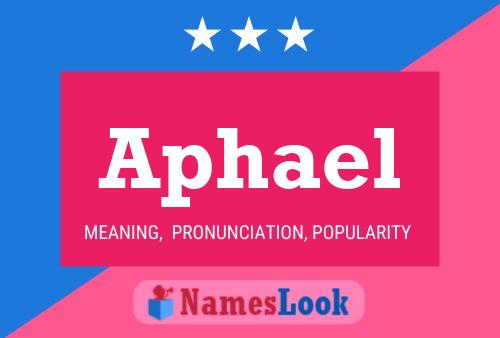 ملصق اسم Aphael