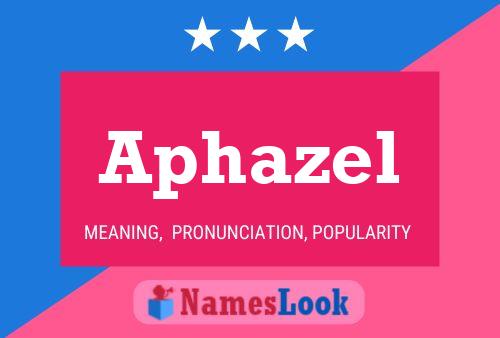 ملصق اسم Aphazel