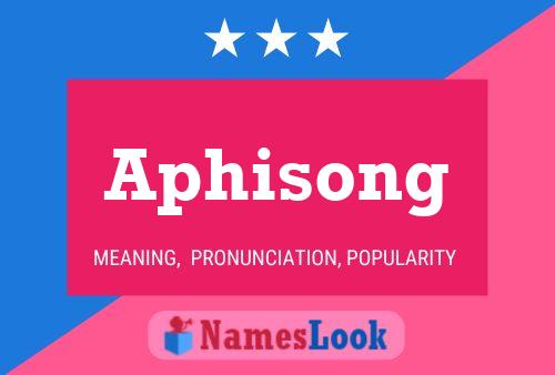 ملصق اسم Aphisong