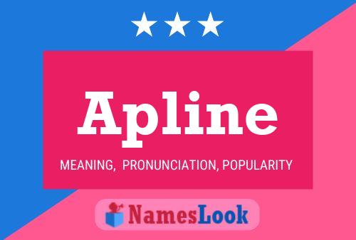 ملصق اسم Apline