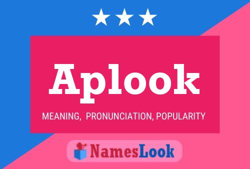 ملصق اسم Aplook