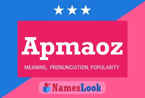 ملصق اسم Apmaoz