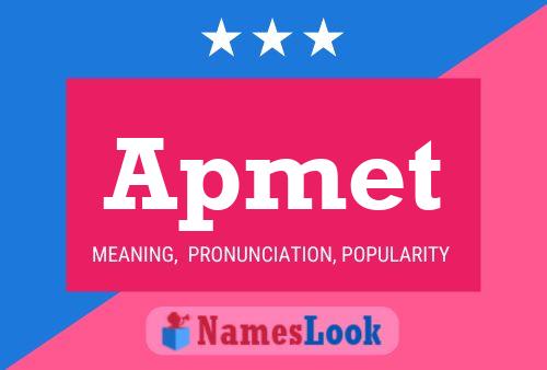 ملصق اسم Apmet